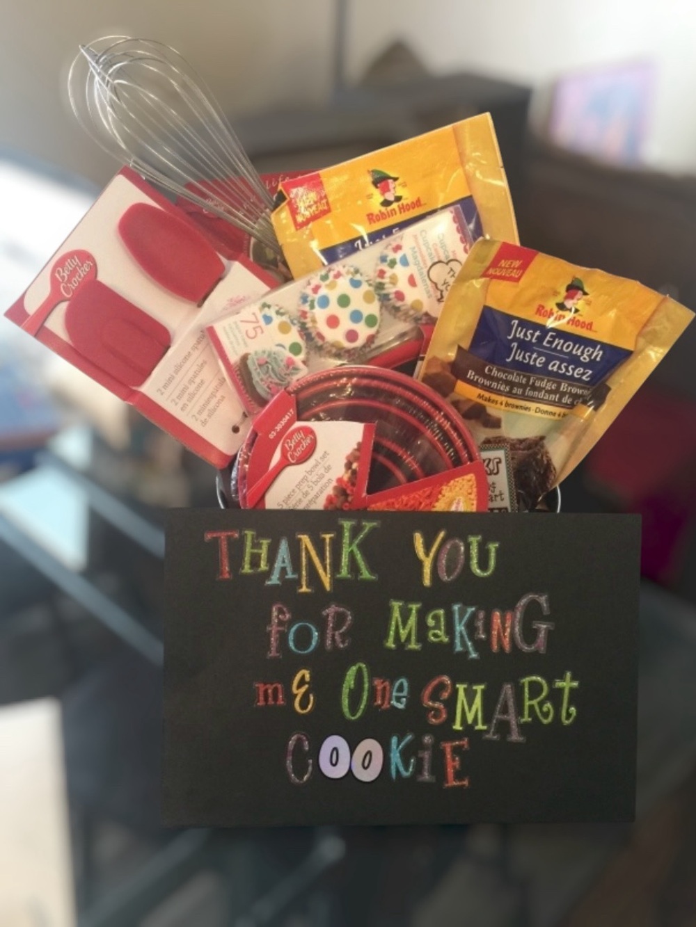 Themed gift baskets.